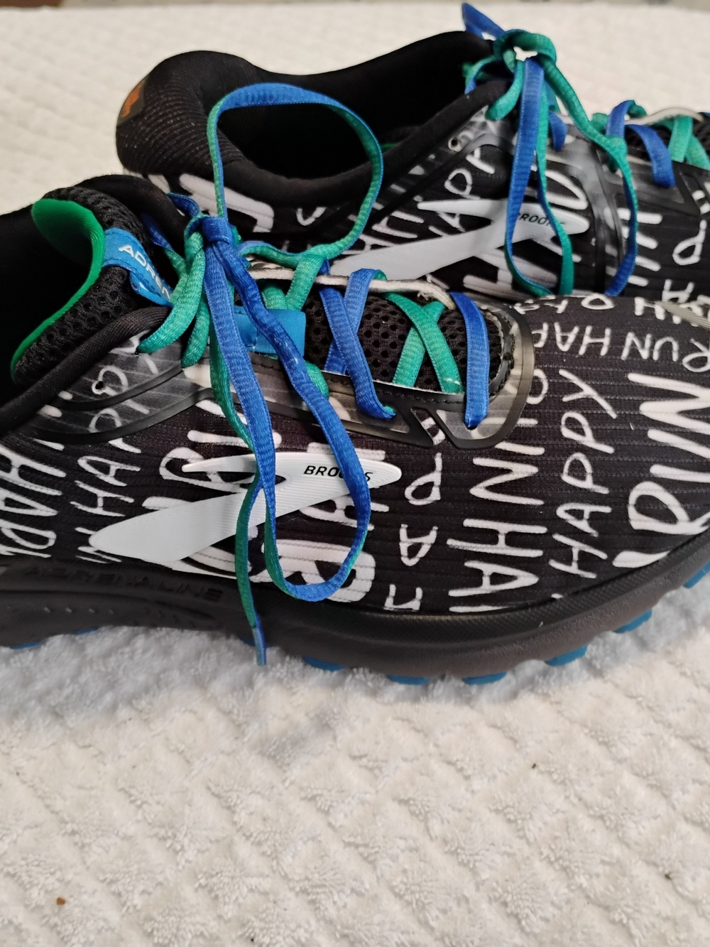 Brooks Adrenaline GTS 20 Run Happy Shoes Mens Size 11 - Picture 8 of 16